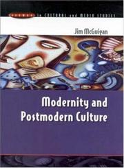 Modernity and postmodern culture