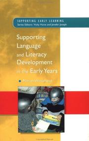 Cover of: Supporting language and literacy development in the early years