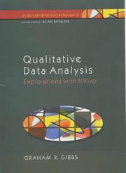 Qualitative data analysis : explorations with NVivo