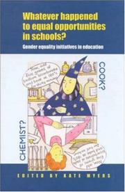 Cover of: Whatever Happened to Equal Opportunities in Schools? by Kate Myers