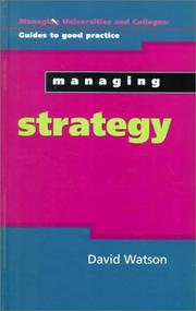 Managing strategy