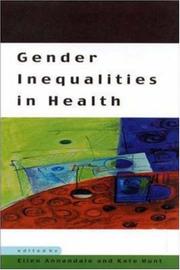 Gender inequalities in health