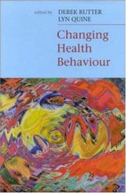 Changing health behaviour : intervention and research with social cognition models