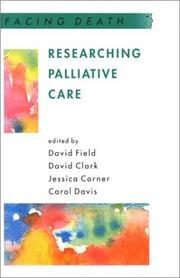 Researching palliative care by David Field