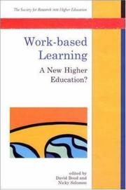 Work-based learning : a new higher education?