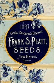 Cover of: Annual descriptive catalogue: seeds