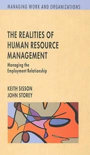 The realities of human resource management : managing the employment relationship