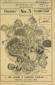 Cover of: Special florists' trade list: fall, 1897