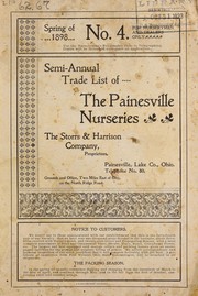 Cover of: Semi-annual trade list of the Painesville Nurseries