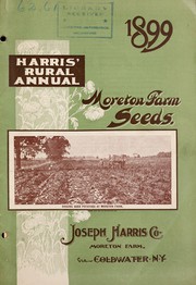 Cover of: Harris' rural annual: Moreton Farm seeds