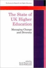 The state of UK higher education : managing change and diversity