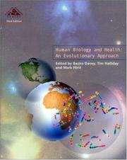 Cover of: Human Biology and Health: An Evolutionary Approach (Health and Disease)