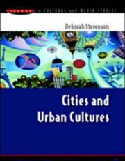 Cover of: Cities and urban cultures