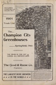 Cover of: 1901 trade list
