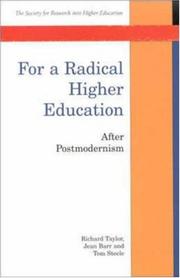 For a radical higher education : after postmodernism