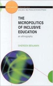 The micropolitics of inclusive education : an ethnography