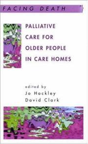 Pallitive care for older people in care homes