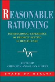 Reasonable rationing : international experience of priority setting in health care