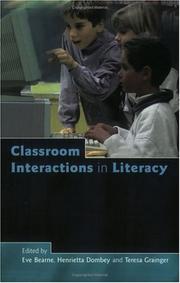 Classroom interactions in literacy