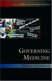 Governing medicine : theory and practice