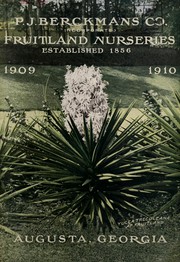 Cover of: 1909-1910 [catalog] by Fruitland Nurseries (Augusta, Ga.)