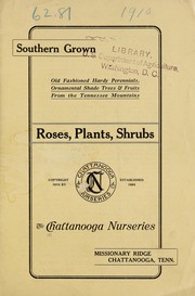 Southern grown roses, plants, shrubs by Chattanooga Nurseries (Chattanooga, Tenn.)