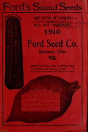 Cover of: Ford's sound seeds: 1910