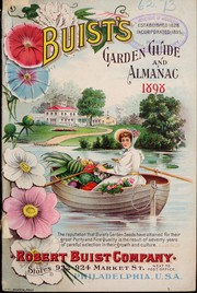 Cover of: Buist's garden guide and almanac: 1898
