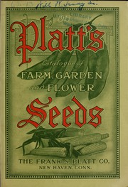 Cover of: The Frank S. Platt Co. general catalogue by Frank S. Platt (Firm)