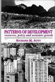 Patterns of development : resources, policy and economic growth