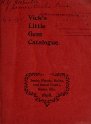 Vick's little gem catalogue by James Vick's Sons (Rochester, N.Y.)