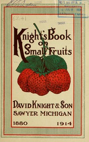 Cover of: Knight's book of small fruits