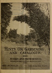 Cover of: Hints on gardening and catalogue: 1914