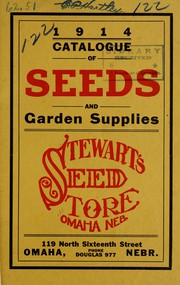 Cover of: 1914 catalogue of seeds and garden supplies
