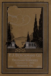Cover of: 1914-1915 [catalog] by Fruitland Nurseries (Augusta, Ga.)