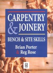 Cover of: Carpentry and Joinery: Bench and Site Skills