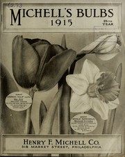 Cover of: Michell's bulbs: 1915 26th year