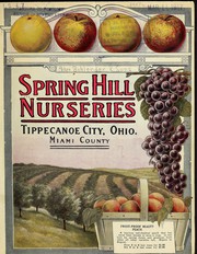 Cover of: [Catalog of] the Spring Hill Nurseries