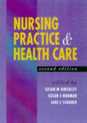 Nursing practice and health care : a foundation text