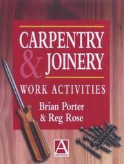 Cover of: Carpentry and Joinery: Work Activities