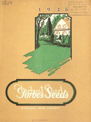 Cover of: Forbes seeds for best seeds: 1928