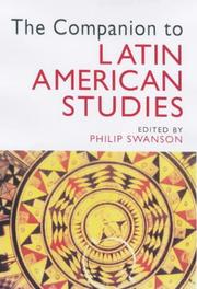 Cover of: The companion to Latin American studies