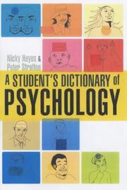 A student's dictionary of psychology