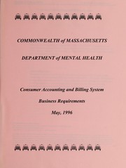 Cover of: Consumer accounting and billing system business requirements