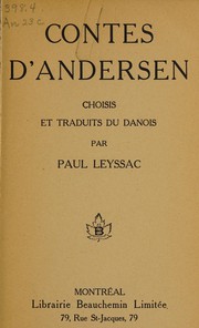Cover of: Contes d'Andersen by Hans Christian Andersen