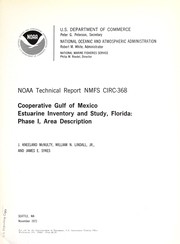 Cooperative Gulf of Mexico estuarine inventory and study, Florida by J. Kneeland McNulty