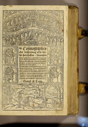 Cover of: Cosmographey oder Beschreibung aller Länder, Herrschafften, fürnemsten Stetten, Geschichten, Gebreüche[n], Hantierungen etc