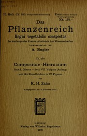 Cover of: Das Pflanzenreich: Regni vegetabilis conspectus. Im auftrag der K. Preussische Akademie der Wissenschaften herausgegeben