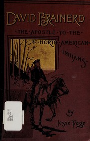 Cover of: David Brainerd, the apostle to the North American Indians