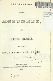 Description of the monument on Groton Heights by Stephen Hempstead
